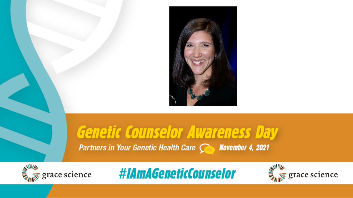 gracescience's tweet photo. Happy Genetic Counselor Awareness Day 🧬! We are grateful for the genetic counselors who have helped NGLY1 families &amp; honored to have Caroline Stanclift, MS GC dedicated to supporting and advocating for the NGLY1 community. https://t.co/y2JPfojD7s #IAmAGeneticCounselor #NGLY1 https://t.co/u5oKW2YOXi