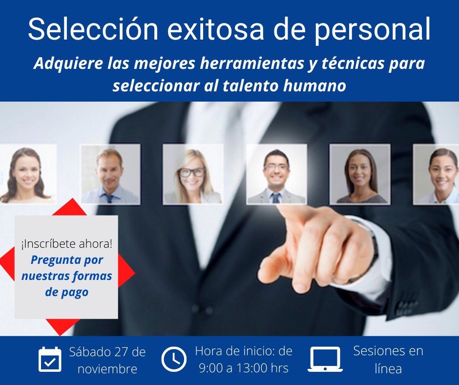 Conocimiento_C's tweet photo. SELECCIÓN EXITOSA DE PERSONAL
Incluye evaluaciones y formatos en blanco para futuras aplicaciones
Proporciona en inbox tu correo y número y nos ponemos en contacto
🎓Conocimiento Compartido > Más de 14 años transformando personas y empresas
🏆 Garantía de Satisfacción https://t.co/Sh8CYbk1uf