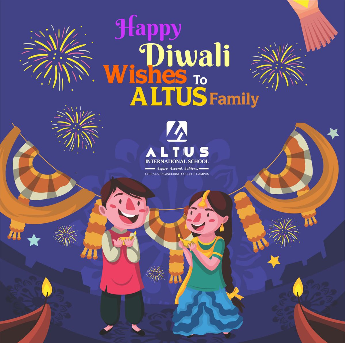 Altus_school's tweet photo. Hope this Diwali brings lots of luck to your life and fulfills all your dreams and desires. Happy Diwali.💖💥

#HappyDeepavali #HappyDiwali #AltusInternationalSchool https://t.co/bnZPJLHLym