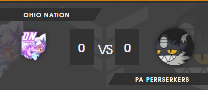 OhioNationPoGo's tweet photo. With the new bout, we have two new team members joining us, @Scott15341 &amp; Elite4Prescott!

Week 1 in gold and we're up against some old foes in the PA Perrerkers

Close matches on both sides 💪 https://t.co/WhA6ISYqKp