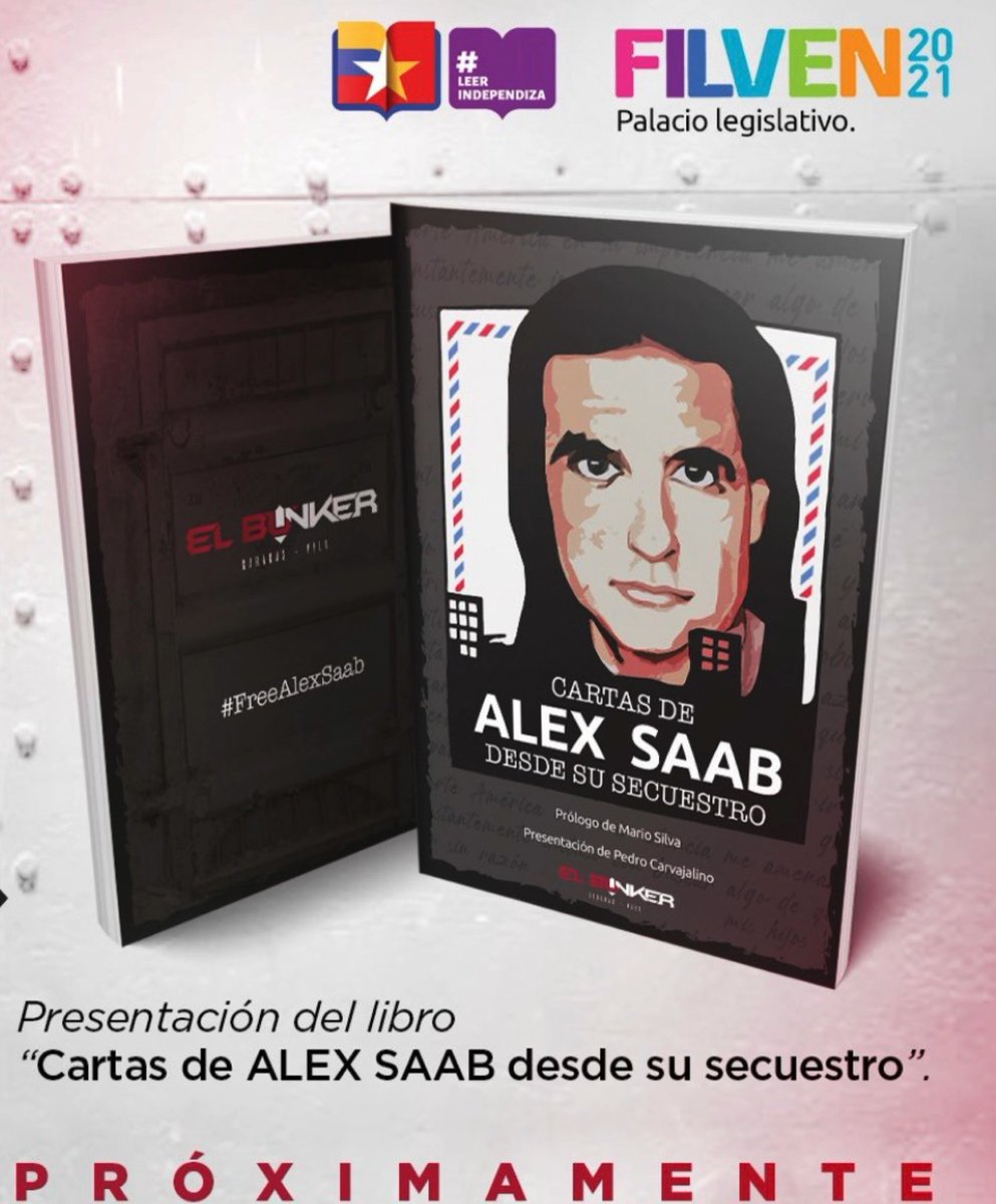 robertodeniz's tweet photo. La delirante campaña en defensa de Alex Saab da un paso más: de “enviado especial” pasó a “diplomático”, luego a “agente humanitario” y de ahí a representante del chavismo en el diálogo en México. Pues ahora también es escritor. Parece chiste, pero no 👇👇 https://t.co/5Al0YK2Iwd