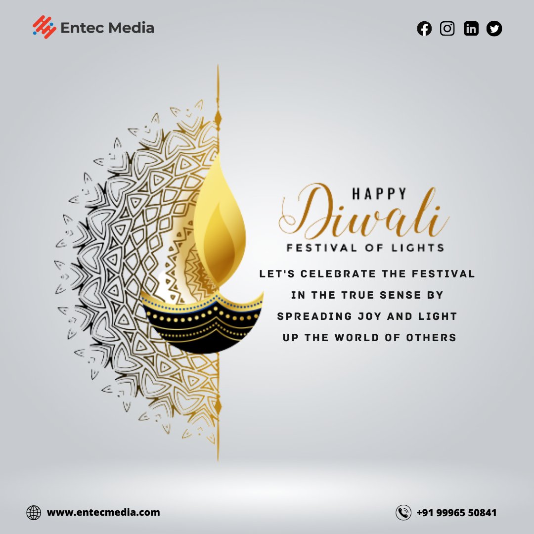 Entecmedia_'s tweet photo. Let us help you to grow your business on this diwali with the right digital marketing strategy⠀⠀⠀

#Diwali #HappyDiwali #DigitalMarketing #BusinessDevelopment https://t.co/BzBXF19XZm