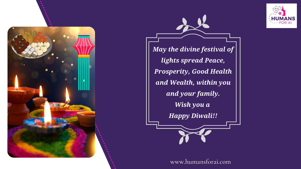 humans_ai's tweet photo. Diwali is a symbol of hope for humankind. May it bring universal compassion, inner joy of peace, love and the awareness of unity to all!
 
We wish you a very Happy and Prosperous Diwali!!!

#HumansForAI #hfai #HappyDiwali2021 https://t.co/xpuJHT7s5d