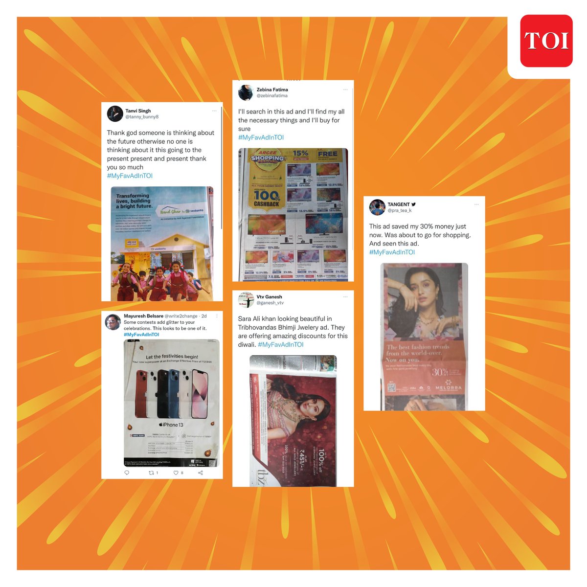 TimesResponse's tweet photo. Here's to celebrating the winners of #MyFavAdInTOI. Congratulations to all! It was wonderful hosting this one. Looking forward to many more!
#MyFavAdInTOI #ContestAlert #PrintWorks #PowerOfPrint #PrintAdvertising #Advertising #TOI https://t.co/KZpHehS533