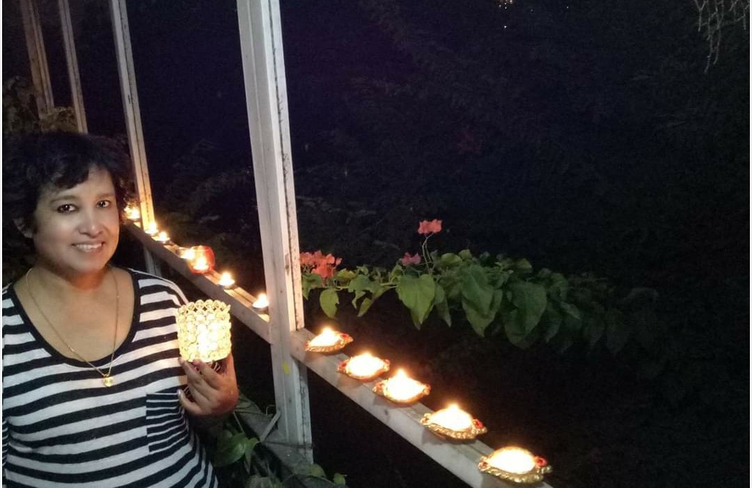 taslimanasreen's tweet photo. Happy Diwali. https://t.co/UzokgB3brz