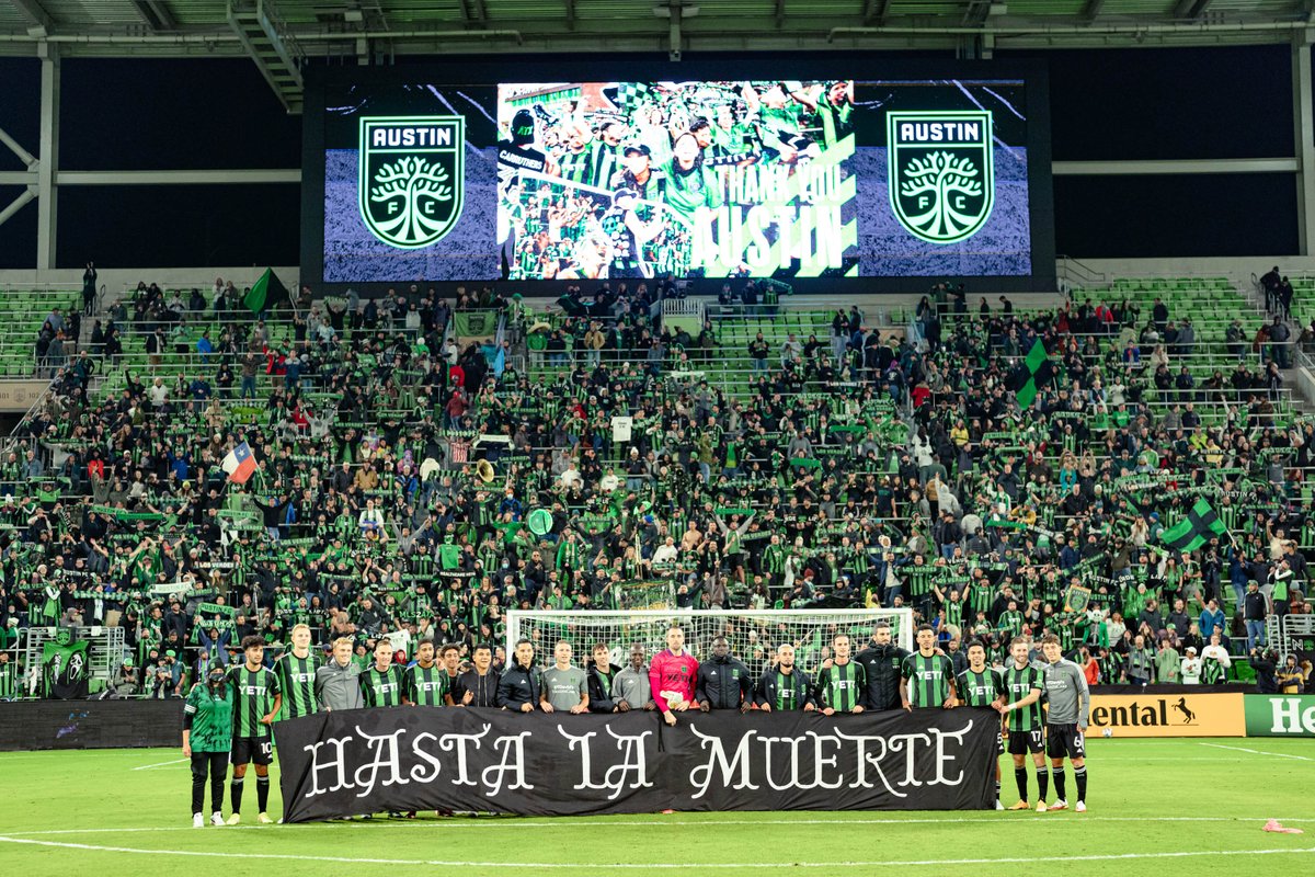 AustinFC's tweet photo. Austin, hasta la muerte. https://t.co/J490Iz43Ku