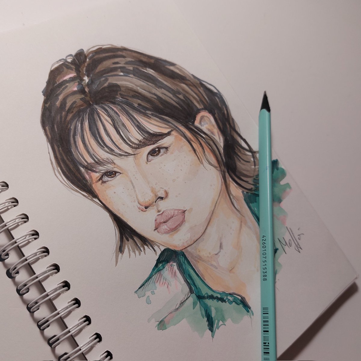 art_molla's tweet photo. #SquidGame #hoyeonjung https://t.co/L4bPVB1VKL