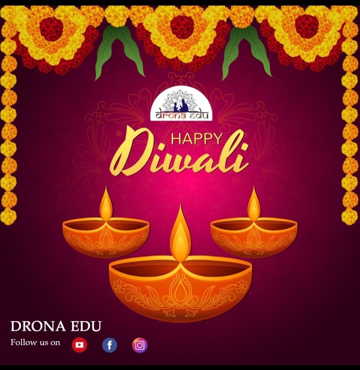 DronaEdu's tweet photo. May millions of lamps illuminate your life with joy, prosperity, health and wealth forever. 
Wishing you and your family a very Happy Diwali.⭐🌟🪔🪔 

#Diwali #Diwali2021 #LearnLiveFromOnlineGuru #dronaedu https://t.co/5mTicZMxrb