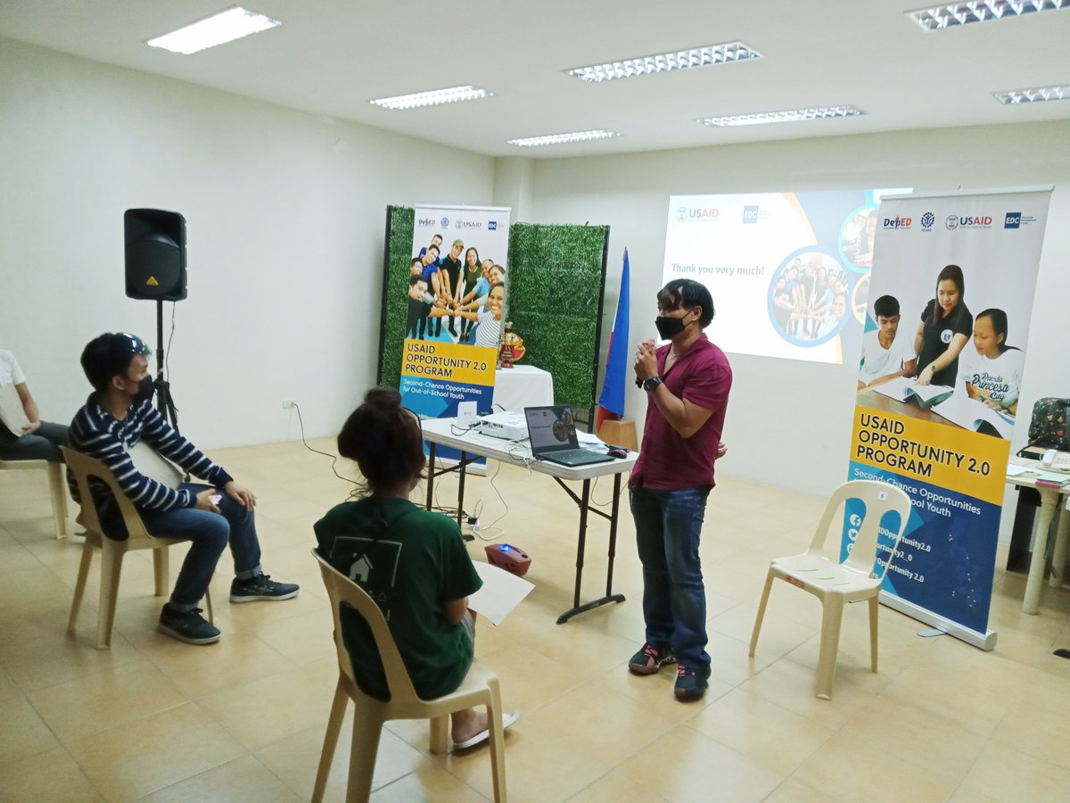opportunity2_0's tweet photo. 41 @DepEd_PH #ALS and @tesdaofficial Online Program learners attended the Pathways Orientation for Youth (POY) in Cebu City.
#DepEdALS #eTESDA https://t.co/5ahtV47spO