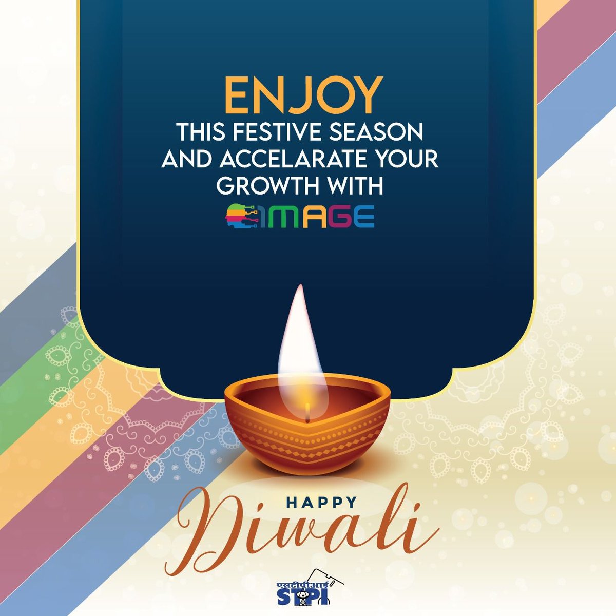 STPIIMAGECOE's tweet photo. #IMAGECOE wishes you a very happy, prosperous, and safe Diwali! May all your dreams and aspirations realise and may you succeed in all your endeavors. Happy #Diwali! https://t.co/kWOmJ43Cdb
