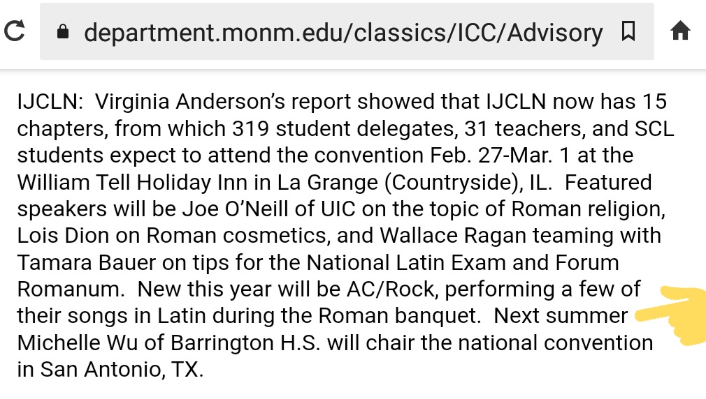 ILClassics's tweet photo. Michelle Wu, mayor-elect of Boston, is an alumna of the late Lea Ann Osborne and a former member of the boards of @IllinoisJCL and @NationalJCL!!!
#IllinoisLatinStudents out in the world!!! https://t.co/PvgPkuCHI0