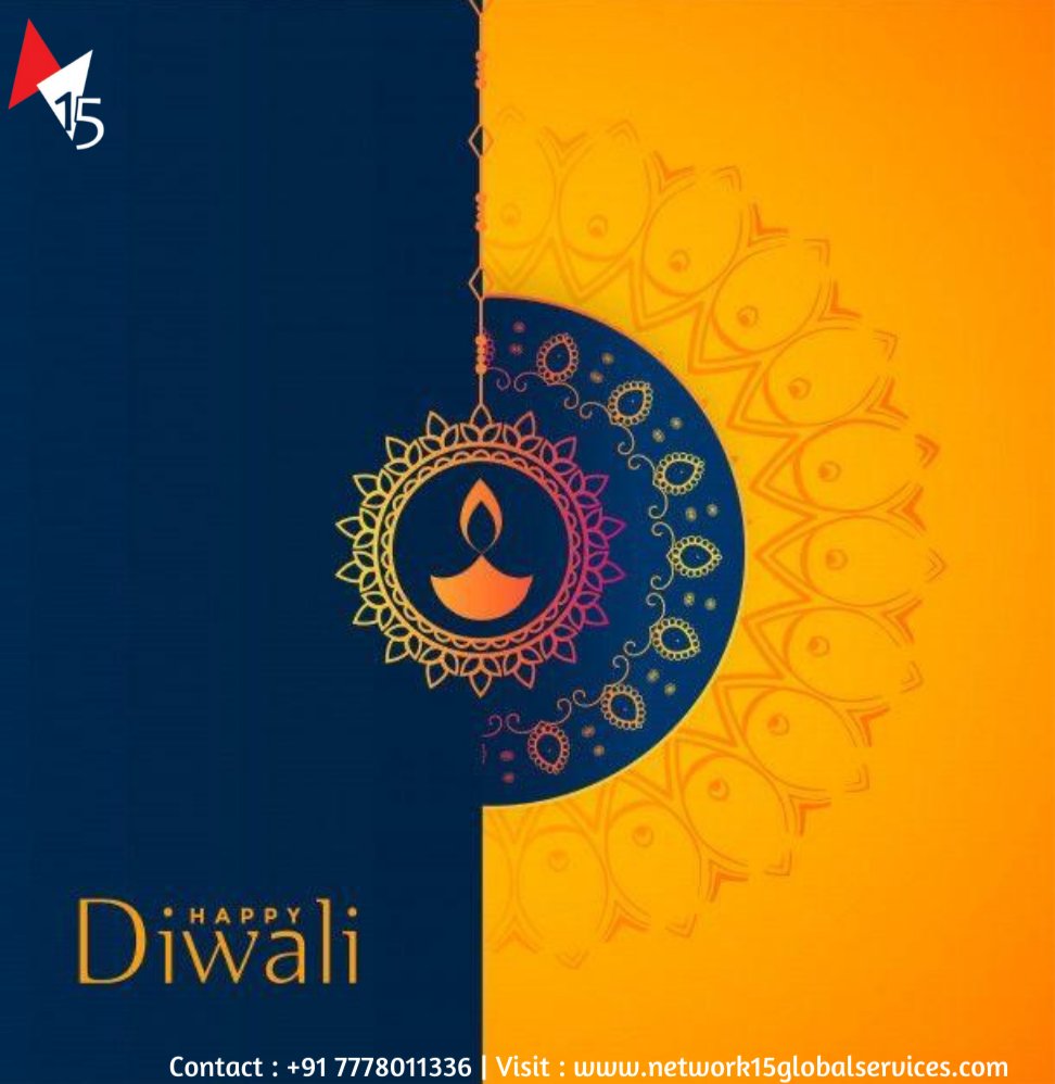 network15global's tweet photo. Diyas are God’s way of telling you that there will always be a light to drive away darkness.
May the light of diyas spread joy to everyone life.
Happy Diwali!

#diwali2021 #network15globalservices https://t.co/M0QZjuvY8B