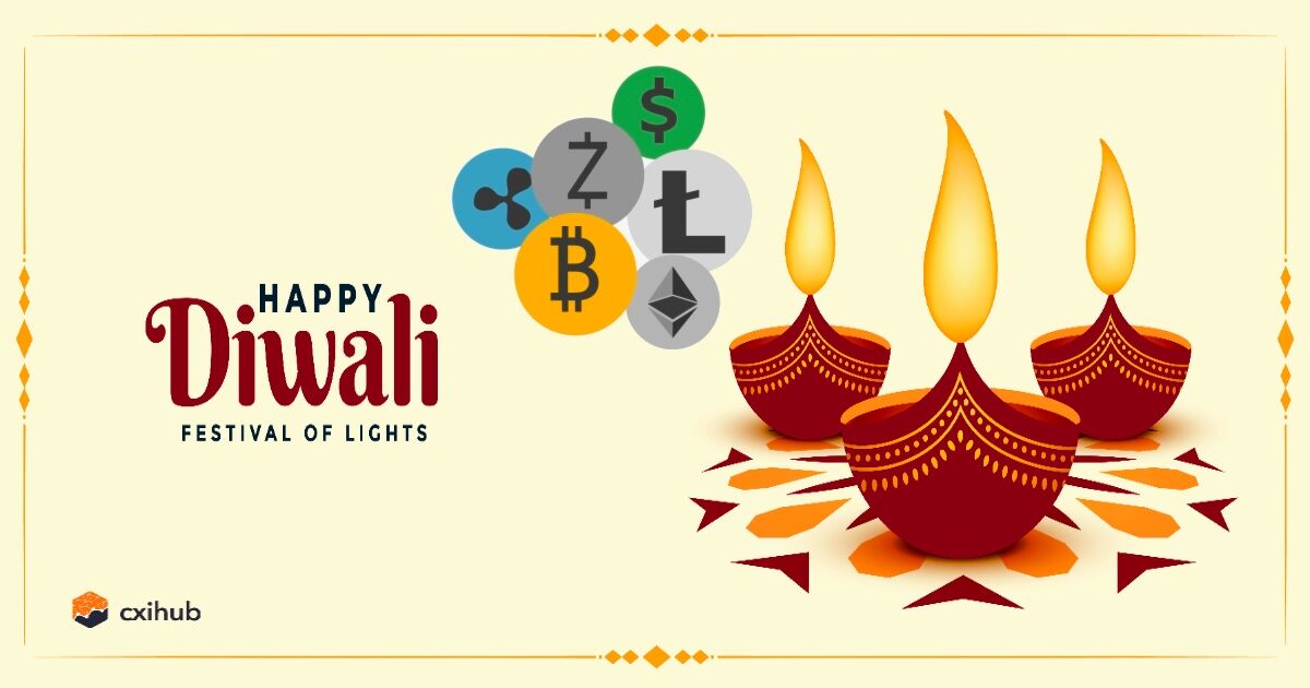 cxihub's tweet photo. Here's to a bright festive season and an even brighter future for all the #crypto trader. #Cxihub wishes all of you a very #Happy_Diwali.

#Deepavali #दिवाली https://t.co/isCd5NiD1m