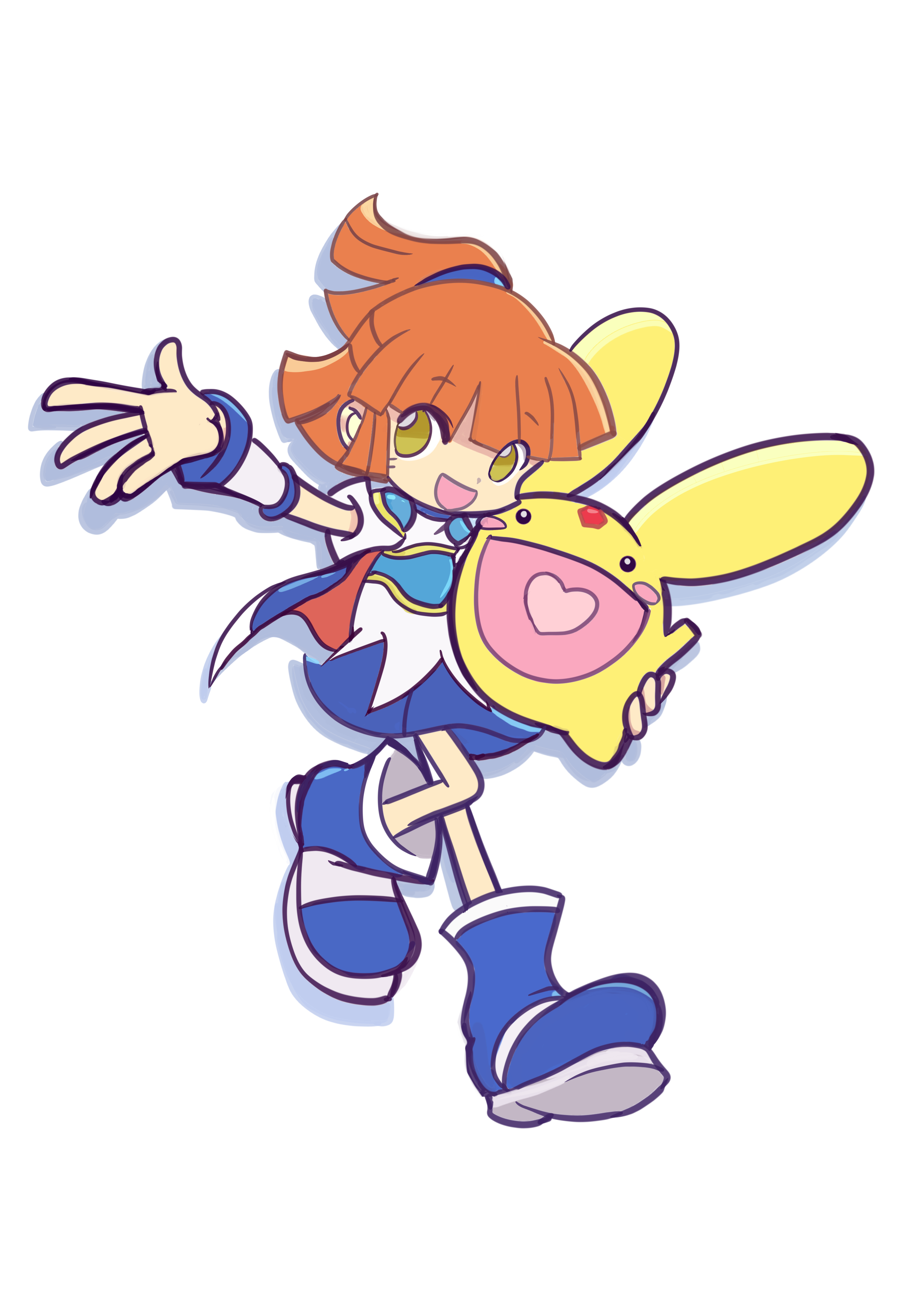 即決OK ぷよぷよ アルル・ナジャ ガレージキット フィギュア