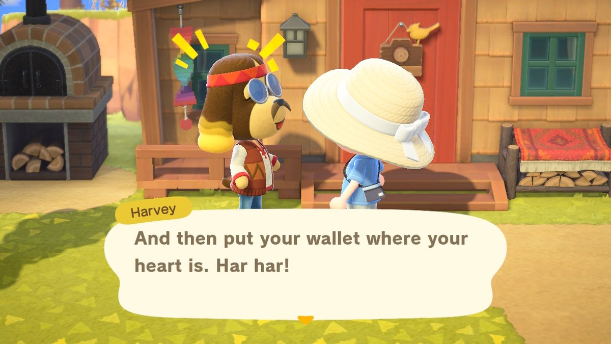laLaria17's tweet photo. i mean, ako lang naman talaga magdodonate hindi ba Harv? hahhahhahaha #AnimalCrossing #ACNH #NintendoSwitch https://t.co/mDrGZJXsZM