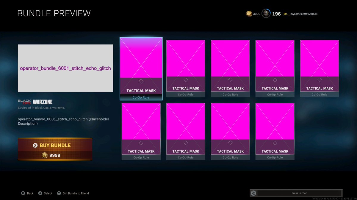 Has anyone bought the new bundle in warzone? Lmao