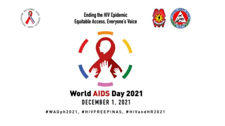 PCRSLSS's tweet photo. The Logistics Support Service joins in the Celebration of World AIDS Day 2021 with the Theme: "Ending  the HIV Epidemic: Equitable Access, Everyone's Voice"

#TeamLSS
#WeServeAndProtect https://t.co/vPe385L6Pi