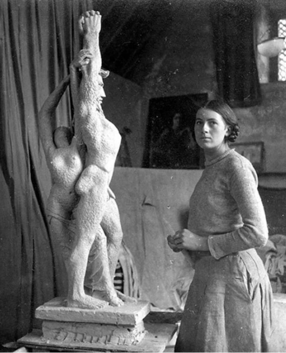 PSSAtweets's tweet image. BOOK up! SOON in OUR SERIES of online TALKS #discoveringwomensculptors HEAR 'Mary Spencer Watson: Purbeck sculptor' by @LandmarkHistory Tuesday 16 Nov FIND out HERE eventbrite.co.uk/e/discovering-… #freeformembers