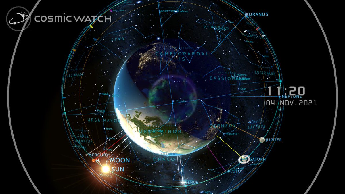 CosmicWatch's tweet photo. It’s new moon🌚! Perfect day to watch the night sky!! Search for the taurids meteor shower!! You might catch some good wishes. #NewMoon #cosmicwatch https://t.co/ONTFcHL7jz