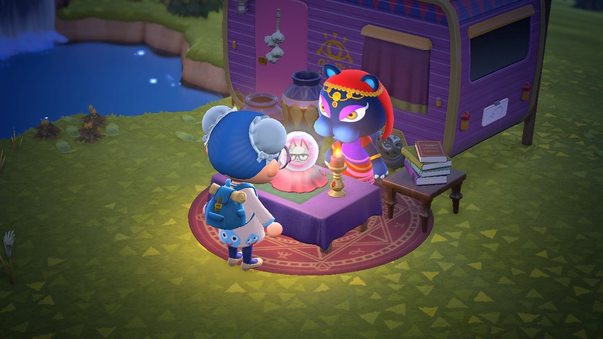 Kali0s_ACNH's tweet photo. On peut désormais connaître notre affinité avec un habitant de notre île grâce à Astrid ! Et je peux vous dire que Raymond m'adore eheh ! #ACNH_FR #AnimalCrossing #ACNH #NintendoSwitch https://t.co/QeBTI6R5Ps