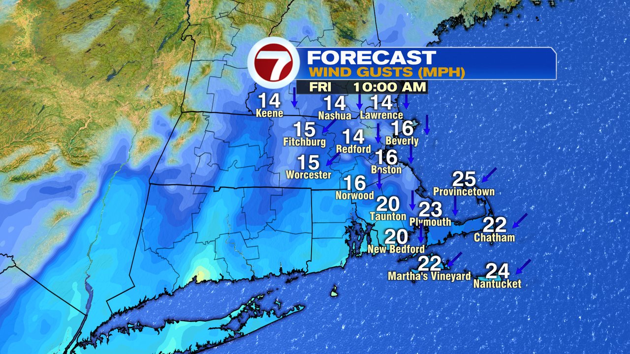 Coldest Air Of The Season Boston News, Weather, Sports WHDH 7News
