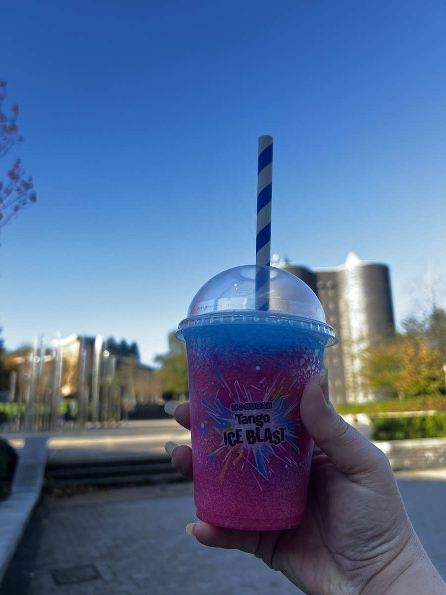 Never too cold for an ice blast; love having these available from <a href="/KeeleSU/">Keele SU</a> ‘s Co-op 💕
