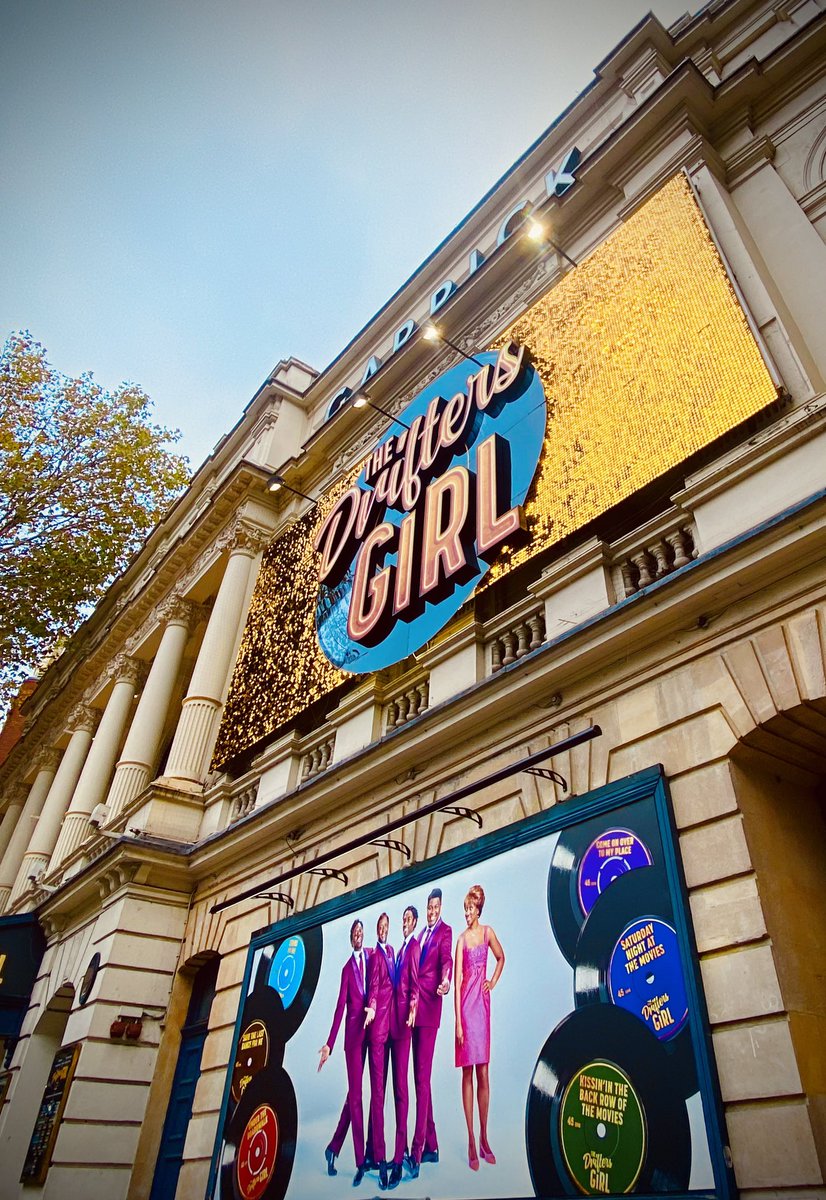 Notes this morning . Dress Rehearsal this afternoon. Then tonight we open <a href="/thedriftersgirl/">THE DRIFTERS GIRL</a> for our first preview in the West End!
