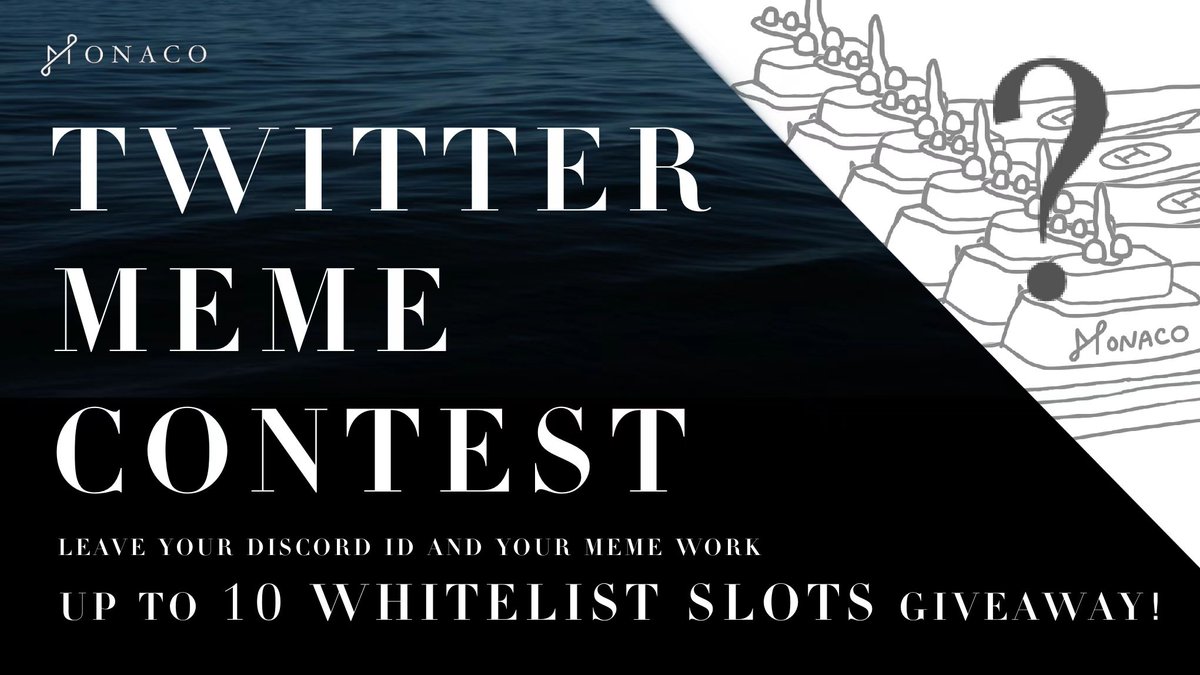 MonacoPlanet's tweet photo. A new meme contest has entered the ring!
To join:
1. Follow us and join our Discord: https://t.co/z3fWrKPgNj
2. Leave your Discord ID in this tweet
3. Along with a meme you created, describing what you want to achieve on @MonacoPlanet https://t.co/77mdtnStG8