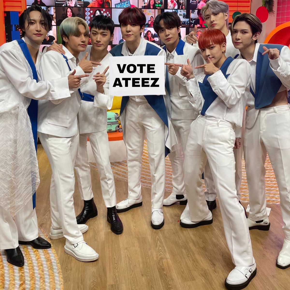Kimmybaek2's tweet photo. RT &amp; reply your vote tweets below!!!

I vote for #ateez on for Worldwide's Fan Choice to win! 
#MAMAVOTE @ATEEZofficial #에이티즈 https://t.co/gpDre8FNVW