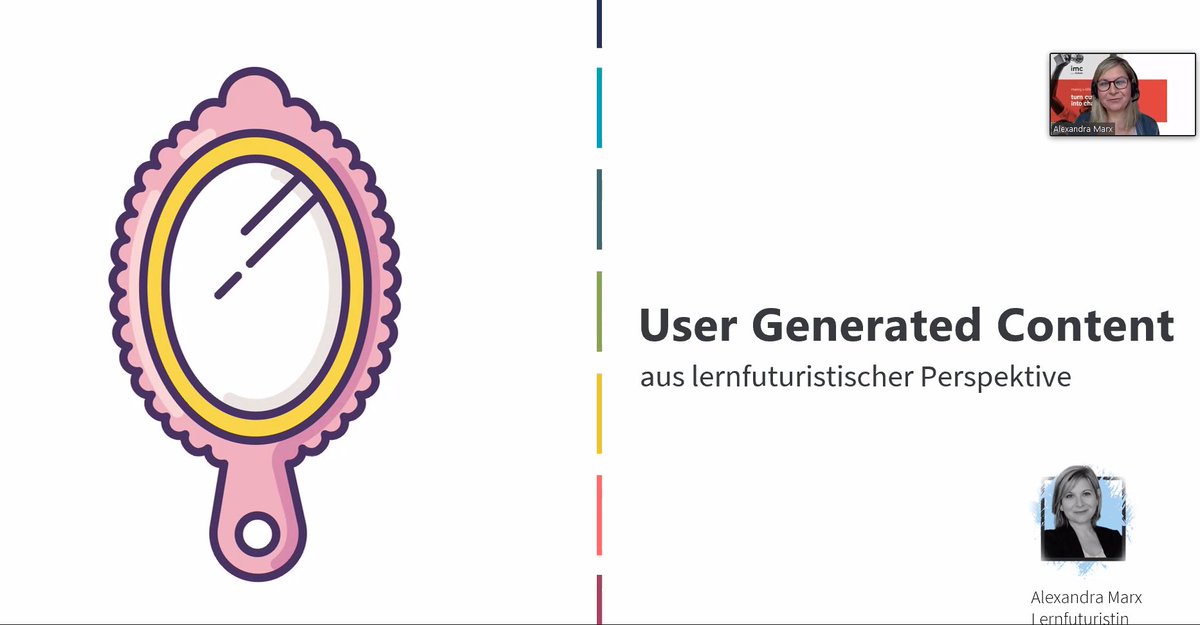 froileinkiki's tweet photo. "Spieglein, Spieglein an der Wand - wo das ist das Wissen in diesem Land? Startet mit Lernen und startet die Digitalisierung", appelliert Alexandra Marx von den Lernfuturisten beim #LearningConnect Event. #WeEmpower https://t.co/vUc7xfoWwI