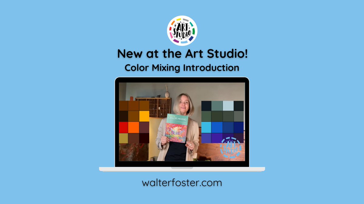 QuartoCreates's tweet photo. Join Kimberly Adams as she introduces her book, Portfolio: Beginning Color Mixing, and shares some tips on color placement so you can create even more amazing works of art!
https://t.co/0fjLMznvfe
#walterfoster #colormixing #paint #painting #color #colorplacement https://t.co/PKtUV1tmBC