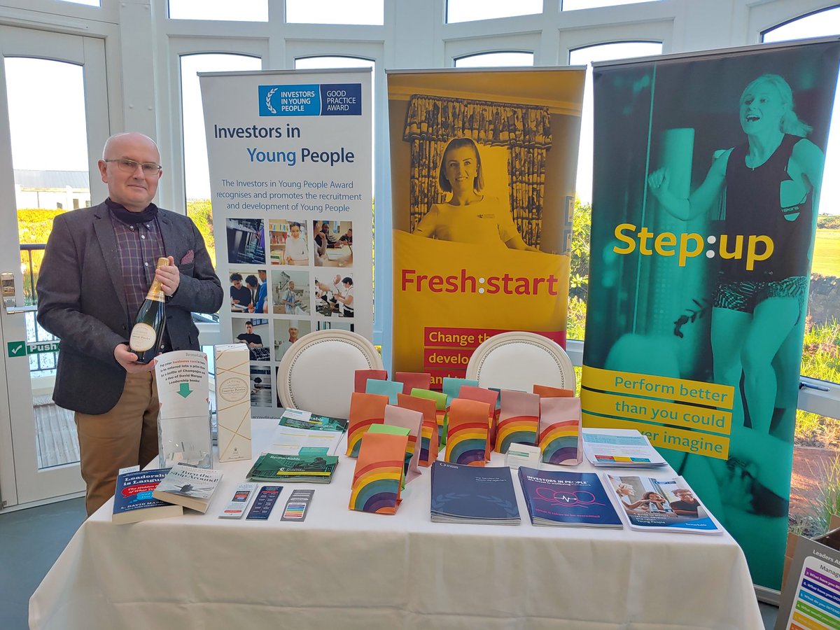 be_remarkable's tweet photo. All set up for the SPDS conference today. Join us at the stand for a chat about how to #MakeWorkBetter and you might win a bottle of champagne! https://t.co/tevfE33rgY