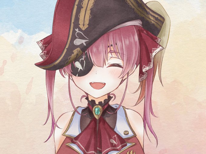 ずっとマリン船長推し!🏴‍☠️ #いい推しの日 