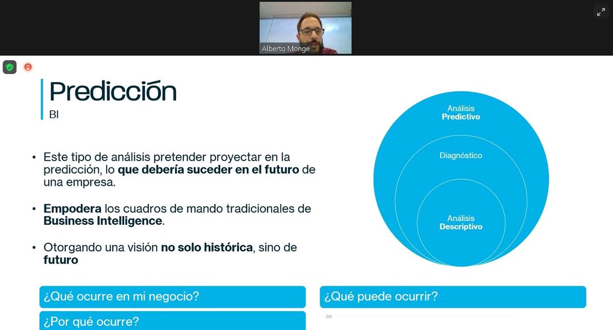 LIS_Data_ES's tweet photo. 💪🏻Estamos a tope

👉🏻@Monge_LIS imparte una ponencia sobre ventajas de la #InteligenciaArtificial en la gestión de stock, en la Oficina Acelera Pyme @Ceoecant.

👉🏻E @iVale7 y Javier Otero repasan en otro #webinar los pasos para aplicar #IA en los procesos de producción con @knime. https://t.co/gieoZxLsUD