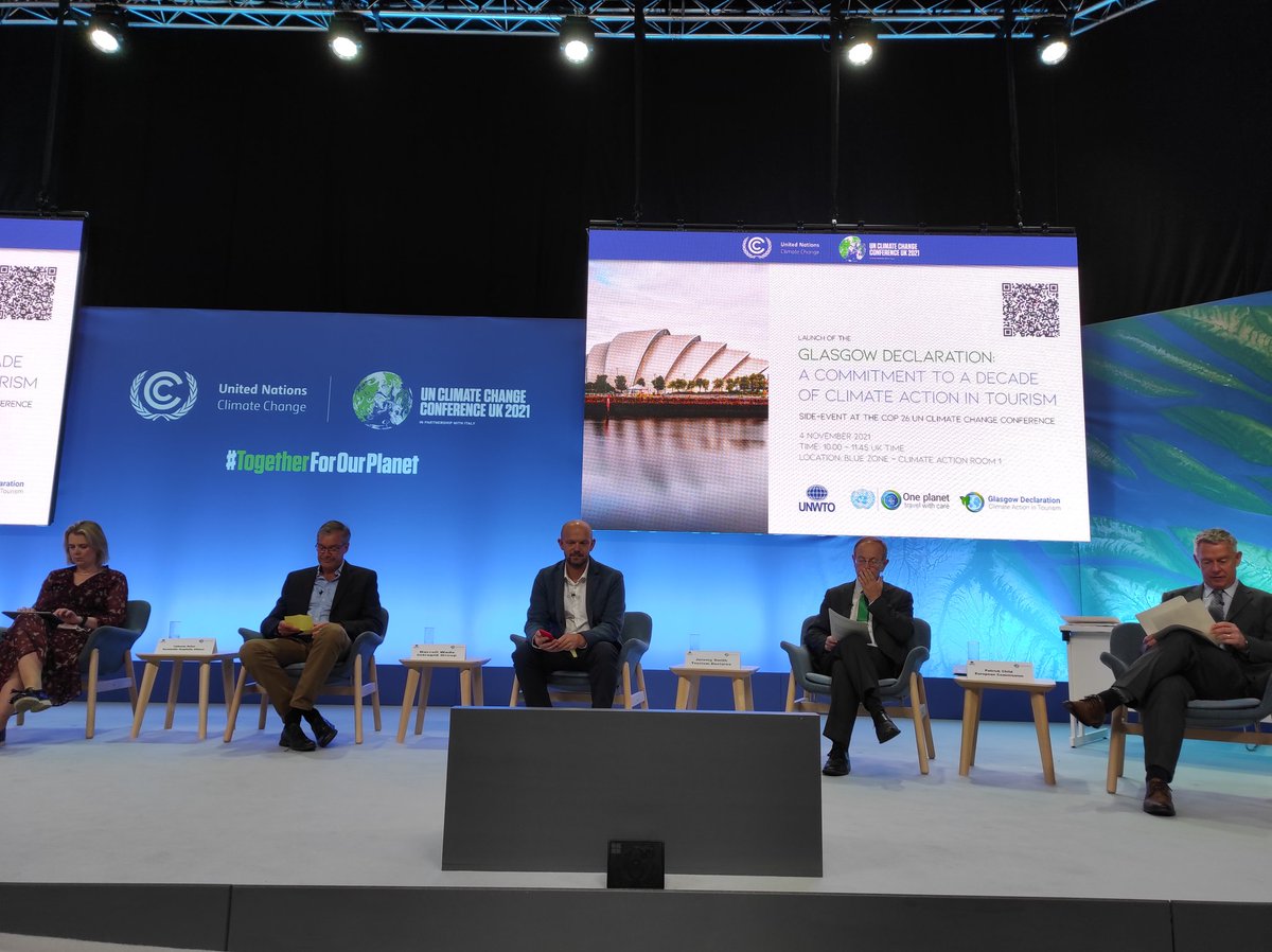 We have lift-off! #GlasgowDeclaration #COP26 <a href="/1PlanetTourism/">One Planet - Sustainable Tourism Programme</a> <a href="/UNWTO/">UN Tourism</a> <a href="/VisitScotland/">VisitScotland</a> <a href="/TourismDeclares/">Tourism Declares a Climate Emergency</a> <a href="/UNEP/">UN Environment Programme</a>