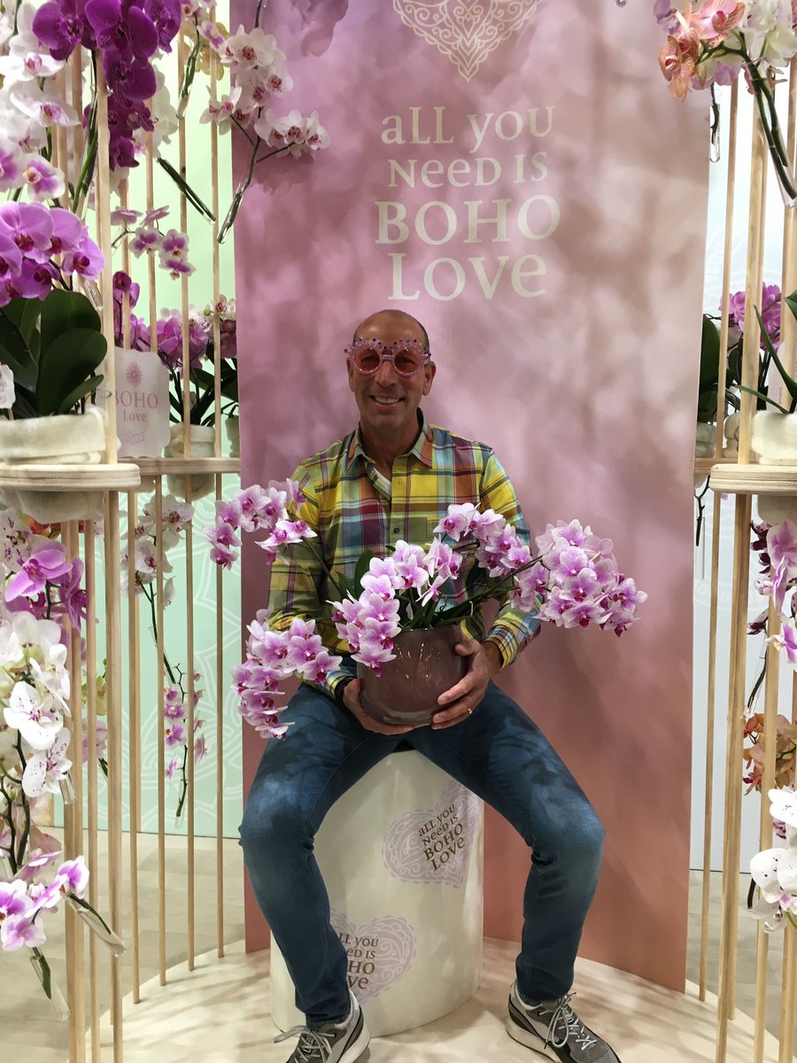 PikoPlant's tweet photo. Lots of bohemian love and inspiration at our exclusive Bohemian Orchids stand @RFHTradeFair. We look forward to welcoming you! https://t.co/Of3FmWwRxF