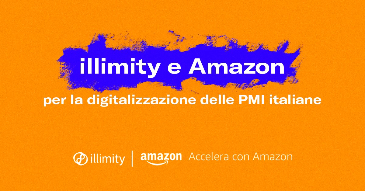 illimitybank's tweet photo. illimity sbarca su #AcceleraconAmazon, il programma formativo dedicato alle digitalizzazione delle PMI italiane. Scopri come sbloccare il potenziale della tua impresa e partecipa alla prima Accademia virtuale il 18 novembre: https://t.co/lWoSptF4TD https://t.co/S60HSw4aG7