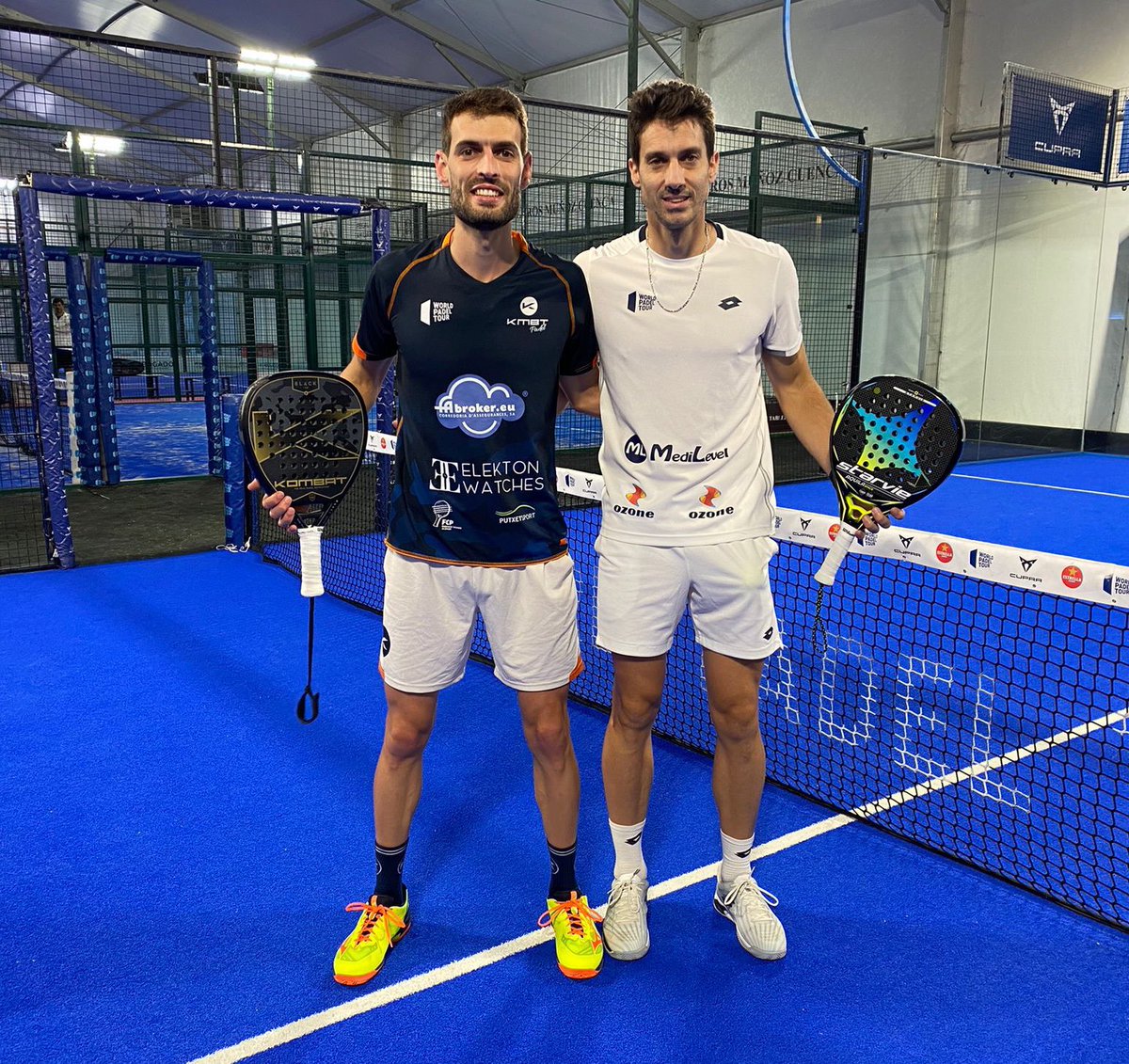 Esta vez SI💪🏼

Conseguimos ganar dos duros partidos a Piñeiro - Ramos y a Cepero - Mendez para acceder al cuadro final del #wptmexicoopen🇲🇽 

Seguimos sumando kms <a href="/chris_fuster/">Christian Fuster</a> 😌

🔜
Cto Catalunya por equipos🎾
WPT Malmo Open🇸🇪

<a href="/kombatpadel/">Kombat Padel</a>