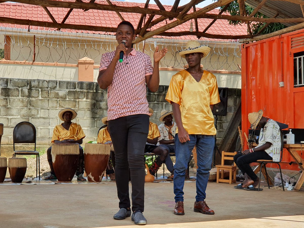Students telling their story at the <a href="/FontesUganda/">FontesFoundation</a> youth centre. The centre is my second home, many of my siblings were here. I now have my own business and I also facilitate at the youth centre. Personal development and mentorship was key <a href="/AndGKoe/">Andreas </a> <a href="/mariuskoestler/">Marius A. Koestler</a> <a href="/vKoestle/">Valentin Koestler</a>