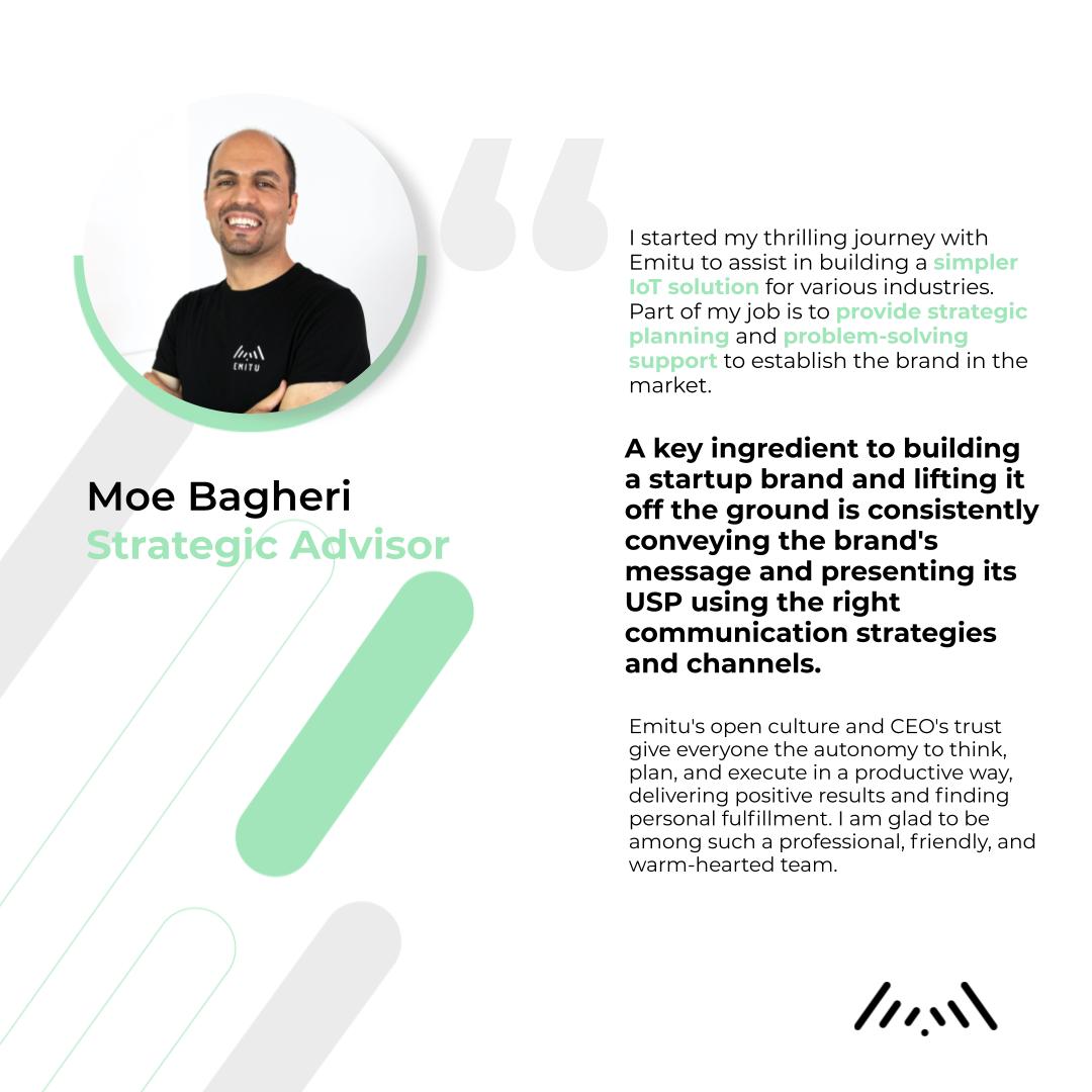 emitucom's tweet image. Get to know more about our Strategic Advisor Moe Bagheri 💪

#IoT #emitu #emituteam #iotsolutions #technology #tech #innovation #iotplatform #internetofthings #digitaltransformation #iiot