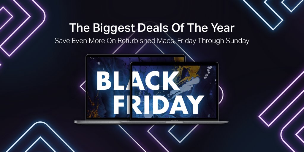 MacFinder_UK's tweet image. Save even more on refurbished Macs this Black Friday @ macfinder.co.uk
#blackfriday #blackfridaydeals #macfinder