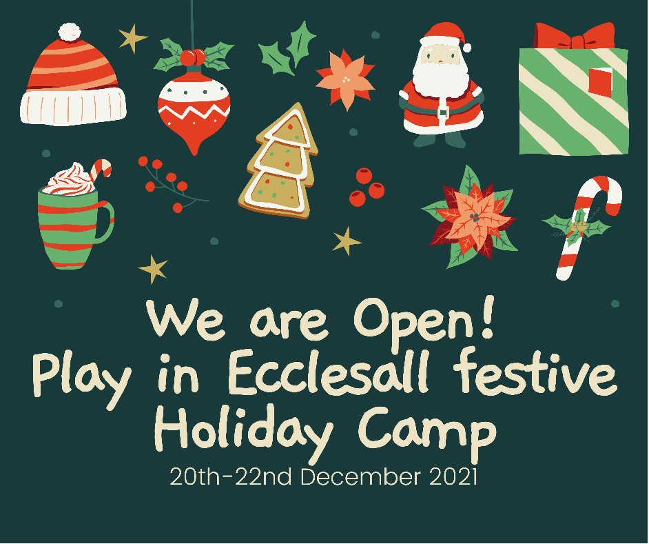 PlayinLtd's tweet photo. Play in Ecclesall Christmas Holiday Camp 2021 - https://t.co/MwcK63PqF9 We are open this Christmas! Secure your places now before Christmas get's truly underway! Visit the website https://t.co/RBhFK9YaYB. https://t.co/ftk4HcVH9v