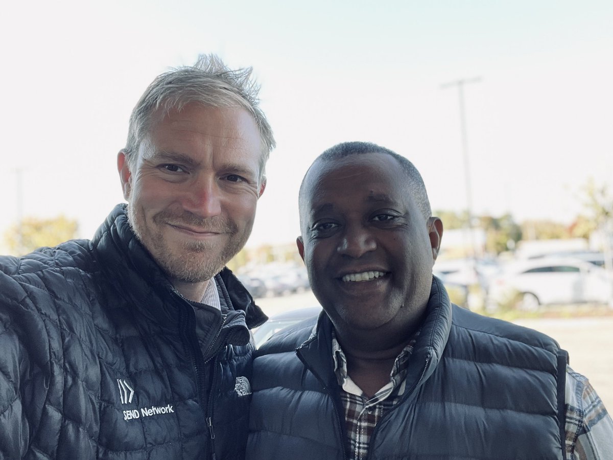 Today, I had lunch with Fisseha Tesfaye, pastor and planter of Fullness in Christ Church in Alexandria, VA! Recently, at the funeral of an elderly member of his church, he boldly proclaimed the Gospel and saw three people give their lives to Christ! Check our Instagram as well!