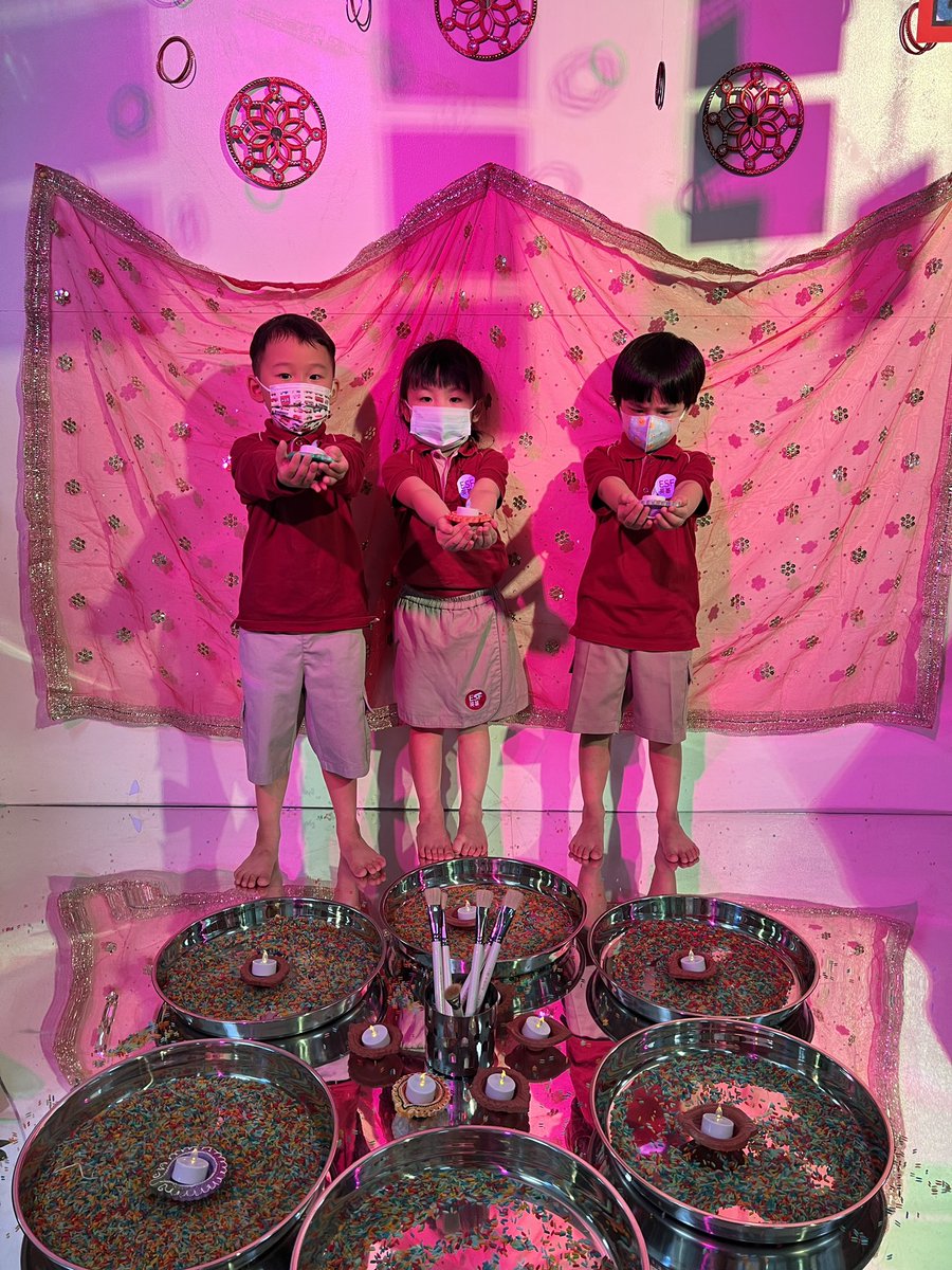 WuKaiSha's tweet photo. May the Festival of Lights bring lots of Joy, Peace and Prosperity to you and your family. K1 and K2 children have been learning about Diwali this week. https://t.co/BSEJs6ycBL