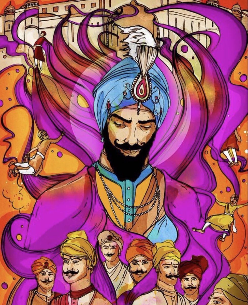 Inkquisitive's tweet photo. the word:

"Bandi" means "imprisoned"
"Chorr" means "release"
"Divas" means "day" 

together "Bandi Chorr Divas" celebrating the release of the Sixth Guru from prison who also helped save the lives of 52 kings. a positive way out from a dark situation.

#BandiChhorDivas https://t.co/G80KuYPTj0