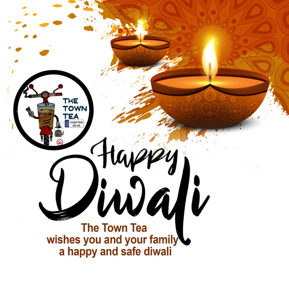 TheTownTea's tweet photo. Let's illuminate the light of your pen, 
Lets rejoice with the magic of your words, 
Let's celebrate the sweetness of your tale, 
Be the artist to decorate this world with love and happiness. 
                                -The Town Tea
#HappyDeepavali #HappyDiwali #Diwali https://t.co/aGivHRoWnF