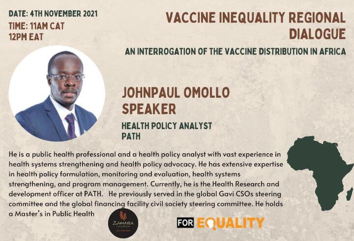 #VaccineInequality
We must start removing the ideology of technology transfer and start technology co-creation, to be able to build structures that address the needs of Africans .
@forequality_mw
@theresponse_afr
@Zamara_fdn
#zamaravoices