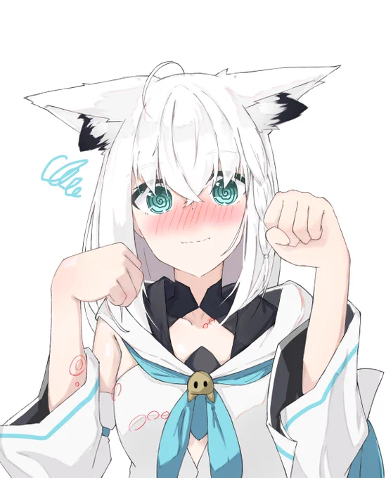 #いい推しの日 
#絵フブキ 

ずっと推し!!!!!!!! 