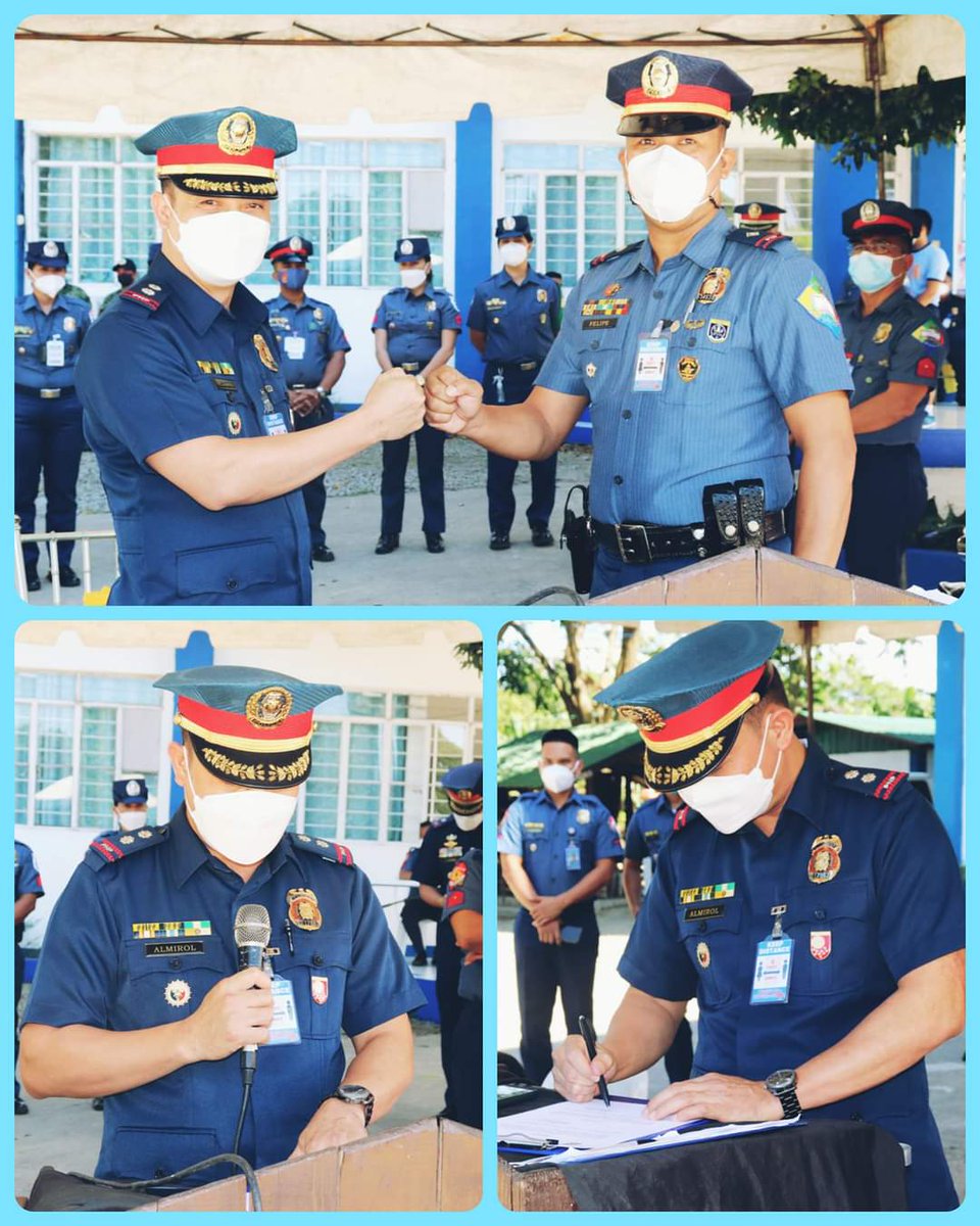 PCRSLSS's tweet photo. PLTCOL RONALD A ALMIROL,OIC,ARMD received the 49 Patrolmen/Patrolwomen during the Turn-Over Ceremony of LSS PSFTP Class 2020.

#TeamLSS
#WeServeAndProtect https://t.co/oTxvVxKS7s