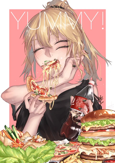 #黄衣ちゃんがいる 
わりとずっとお気に入りの過去絵 